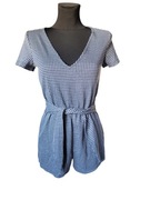 Kombinezon w kratkę na lato 36,S ZARA wiązanie