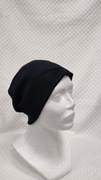 Czapka beanie damska męska unisex Nitchi  czarna frotka