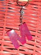 Brelok handmade literka M