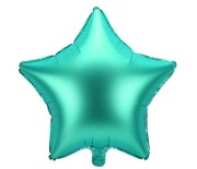 Balon gwiazda ZIELEŃ na hel 48cm 