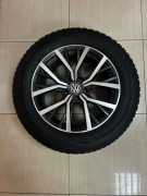 Oryginalne felgi aluminiowe VW Tiguan 17” + opony zimowe | komplet 4 szt.