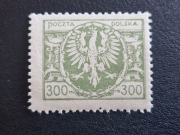 139 c ** Duży orzeł na tarczy barokowej gwar. 1921r.