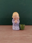 Goebel kolorowy, porcelanowy vintage Aniołek - świecznik nr 2