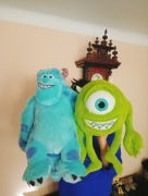 Mike Wazowski i Sulley maskotki potwory i spółka 