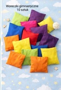 Woreczki gimnastyczne 10 sztuk 