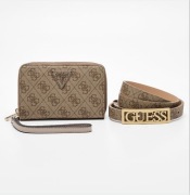 Zestaw Guess portfel i pasek do spodni nowy z metką