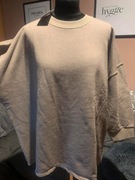 ZARA bluza wdzianko casual dresy oversize sprana rękaw 3/4