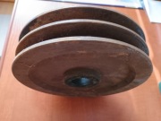 Koło pasowe 200x32x(2x17) stalowe toczone NIE odlew żeliwny.