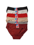 6x Majtki Damskie Figi Bawełniane L