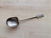 ŁYŻECZKA DO CUKRU SREBRO PRÓBA 800 HERB GDAŃSK ORNO WARSZAWA