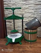 Prasa do winogron owoców antyk odnowiona 