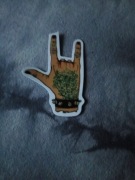 Naklejka winylowa rock punk alternative 