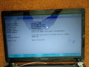 Części Lenovo G580 : Ekran ( Matryca + obudowa + taśma + zawiasy )