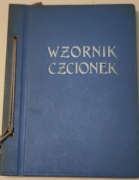 Wzornik czcionek  zakładów graficznych Toruń Rabiańska 15/17 1946 