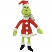 Grinch maskotka, przytulanka, święta, 32cm
