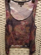 30. Top shop cekinowy top na szelkach.