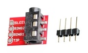 Moduł gniazdo mini jack 3.5mm STEREO PCB