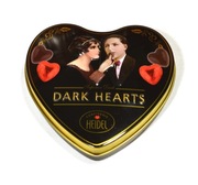 Ładna mała stara PUSZKA DARK HEARTS po słodyczach od HEIDEL
