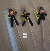 Kominiarz na patyku dekoracja szczęście ślub wesele sylwester