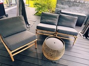 Piękne meble rattanowe ogrodowe 