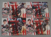 Karty z autografami żużlowców (speedway, żużel)