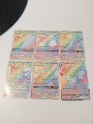 Tęczowy kolekcjonerskie karty Pokemon