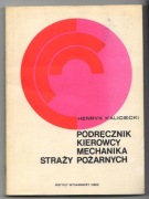 PODRĘCZNIK KIEROWCY MECHANIKA STRAŻY POŻARNYCH