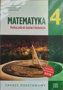 Zestaw Matematyka 4 podręcznik + zbiór zadań