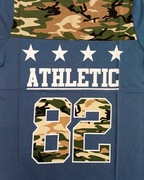 Męski T-shirt militarny, rozmiar L 