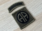 Naszywka - US Army - 82nd Airborne Division "All American" (OD Subdued)