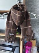 Kaszmirowy szalik w kratę Westbury 