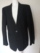 Wilvorst męska czarna marynarka wełniana r L/XL