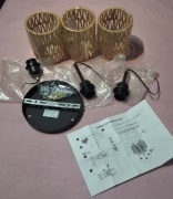 Lampa sufitowa Boho 3xE27"