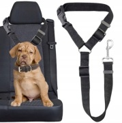 NUXIE Smycz bezpieczeństwa do auta dla psa, kota na zagłówek 73cm