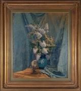 Obraz w stylowej ramie /Kwiaty