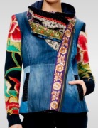 Jeansowa kurtka Desigual - r.46 
