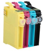 Tonery tusze cartridge do drukarki Epson 4 sztuki T1811 T1812 T1813 T1814