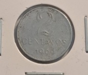 658. Moneta Brazylia 2 centavos 1969 rok 