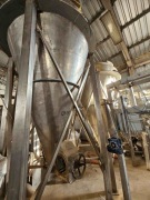 Mieszalnik stożkowo-ślimakowy  NAUTA (stal kwasoodporna) sypkie