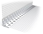 Narożnik aluminiowy z siatką 2.5m x 7 sztuk
