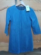 Zara sukienka dżinsowa jeansowa dżins 