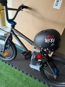 ROWER BMX ACADEMY INSPIRE 8 METAL BLACK / BLUE 16" + kask gratis 
