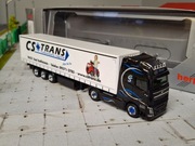 Herpa Volvo FH z naczepą kurtynową CS Trans
