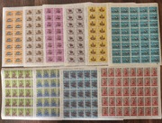 !! SAN MARINO - STATKI MARYNISTYKA KOMPLET 10 ARKUSZY 40 SERII - CZYSTE**!!