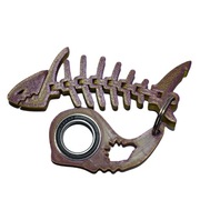 Keyrambit karambit spinner brelok rekinek zawieszka do kluczy łożysko