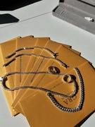 Bransoletka tenisowa ze srebra 925 wysadzana moissanitami 3 mm