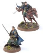 Lord of the Rings Middle-Earth: Elrond Master of Rivendell Mounted and Foot