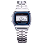 WIELOFUNKCYJNY ZEGAREK CYFROWY z DATĄ BUDZIKIEM STOPEREM i PODŚWIETLENIEM