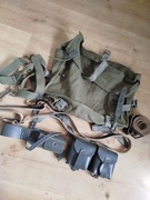 Włoskie oporządzenie drugowojenne replika Plecak żabka pas szelka ładownica