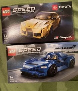 Lego Speed Champions 76901 + 76902 - Supra + Mclaren Nowe